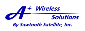 A+ Wireless by Sawtooth Satellite Logo