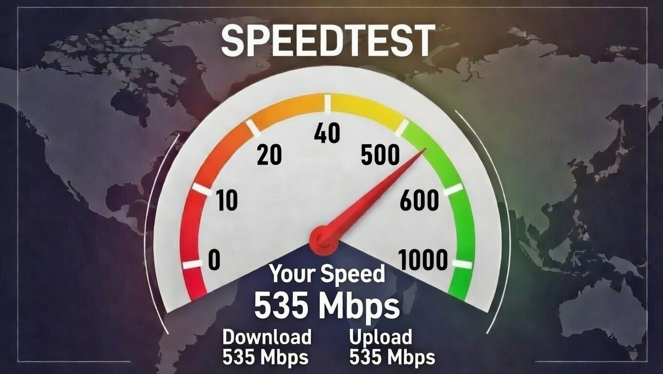 Picture of Internet Speed test